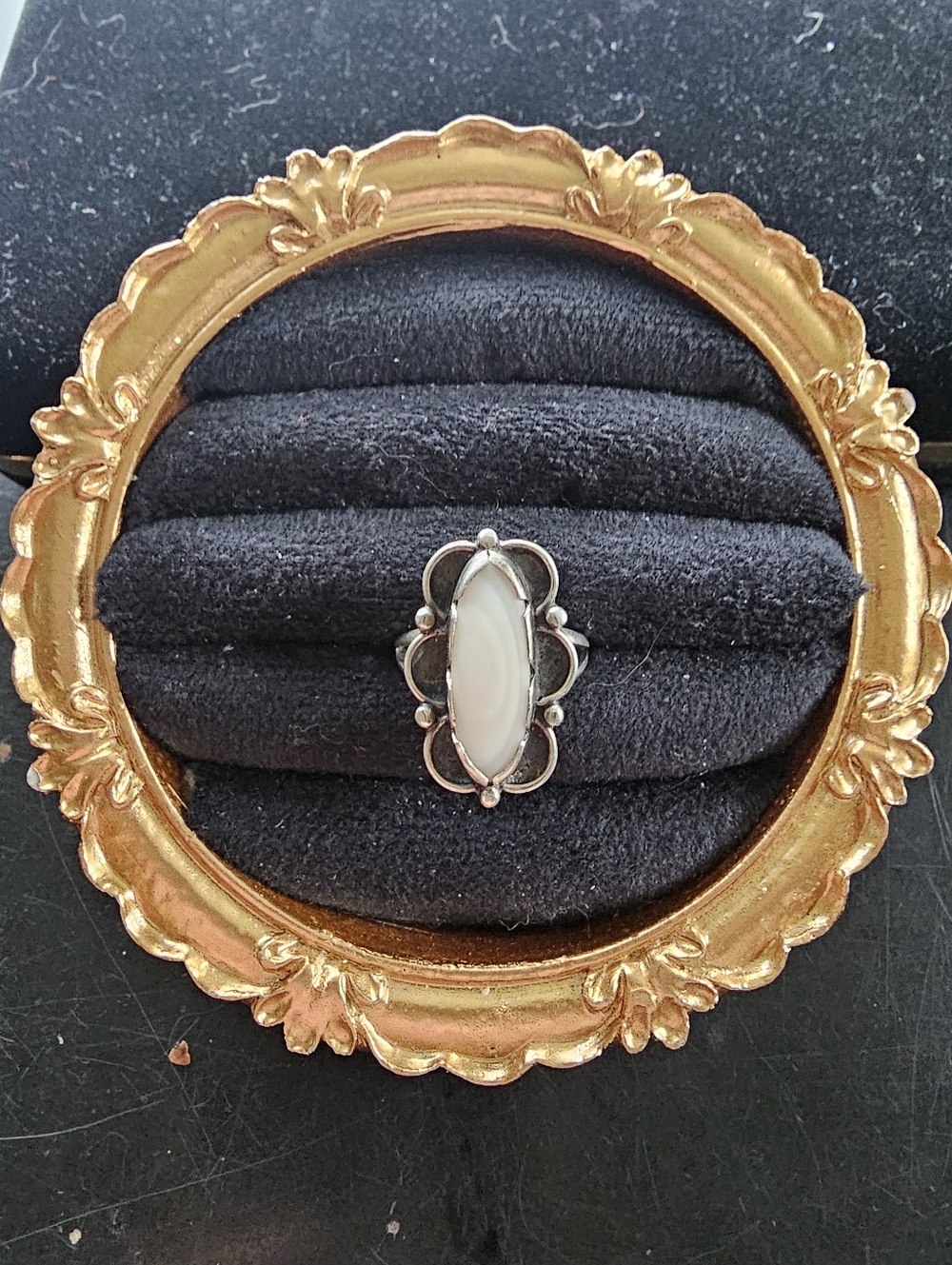 Vintage Mexican Silver Ring Size 6